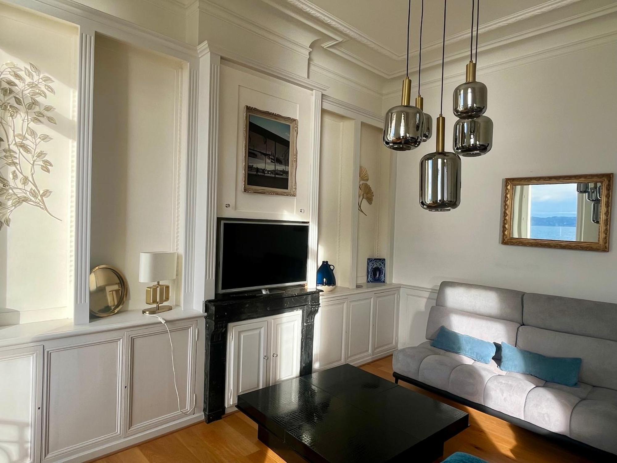 Appartement Sur La Corniche Kennedy Face A La Mer Marsilya Dış mekan fotoğraf